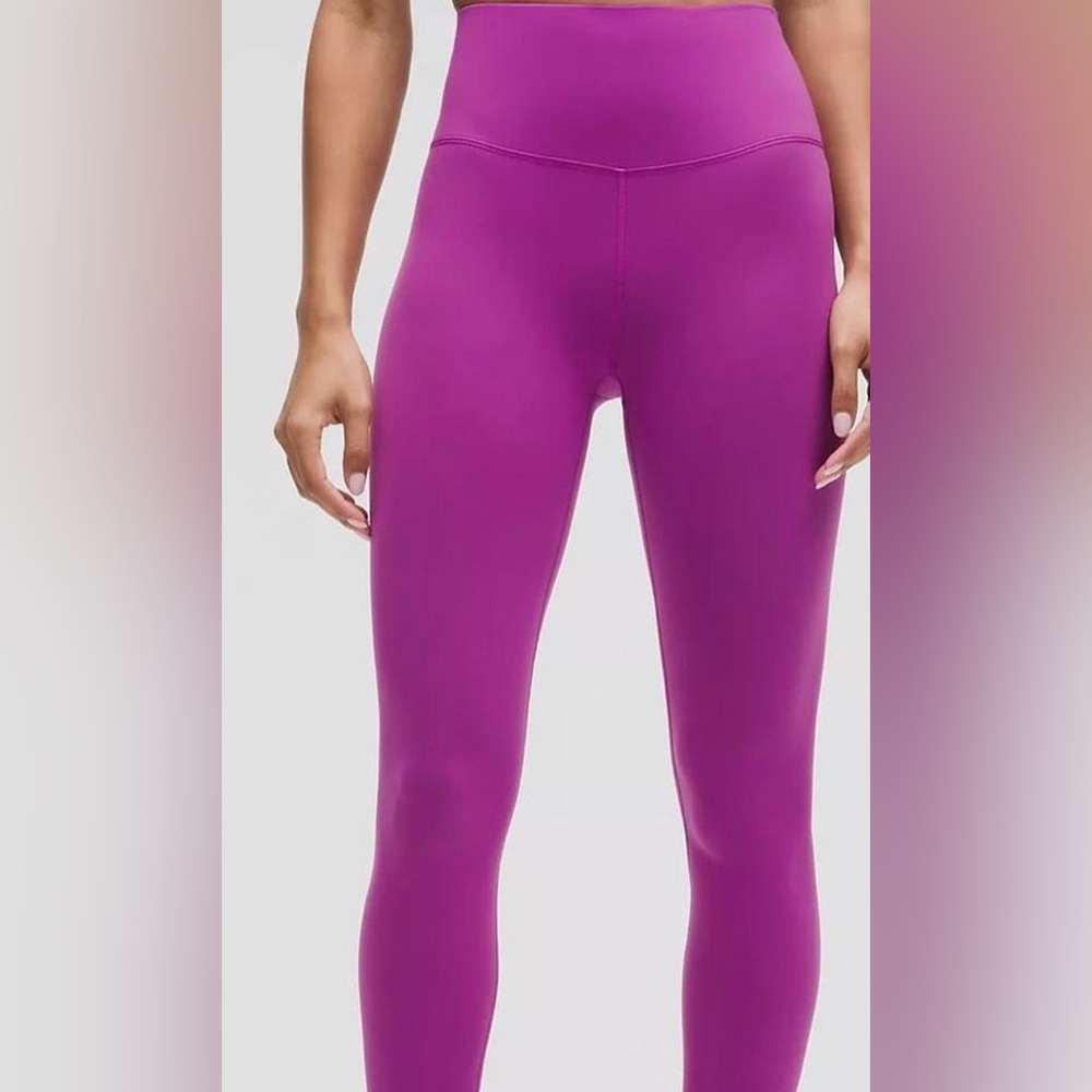 magenta lululemon leggings